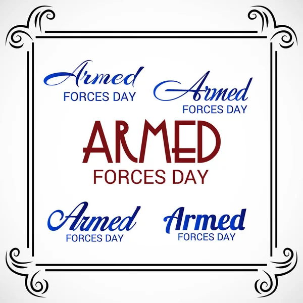 Silahlı Kuvvetler Günü için bir arka plan vektör çizim.