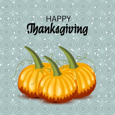 Şükran günü için bir arka plan vektör çizim. Sonbahar mevsimlik yazı.