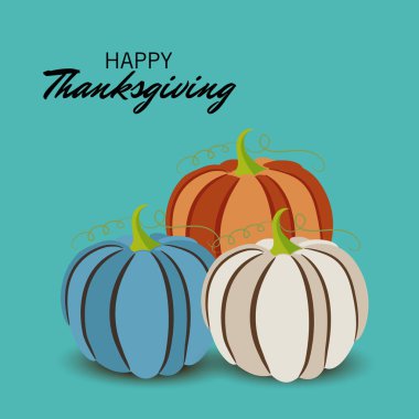 Şükran günü için bir arka plan vektör çizim. Sonbahar mevsimlik yazı.