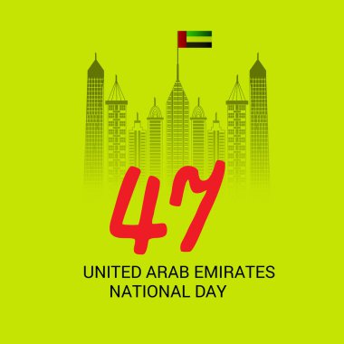 Vektör çizim bir arka plan için BAE bağımsızlık günü. Suudi Arabistan Milli günü.