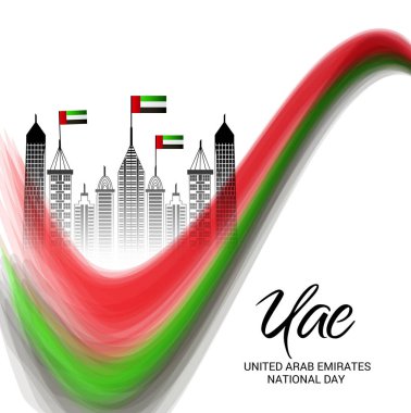 Vektör çizim bir arka plan için BAE bağımsızlık günü. Suudi Arabistan Milli günü.