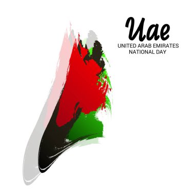 Vektör çizim bir arka plan için BAE bağımsızlık günü. Suudi Arabistan Milli günü.