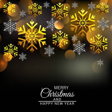 Neşeli Noel için bir arka plan vektör çizim.