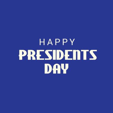 Mutlu Başkanlar Günü için bir arkaplan illüstrasyonuName.