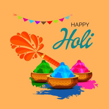 Vektör çizim renkli promosyon arka plan renkleri bayram kutlama Festivali için.