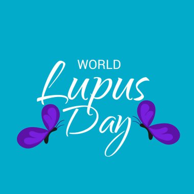 Dünya Lupus Günü için bir Arkaplan Tanımlaması.