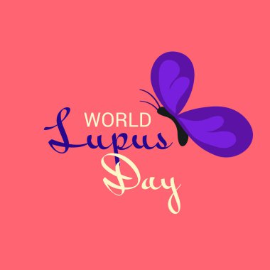 Dünya Lupus Günü için bir Arkaplan Tanımlaması.