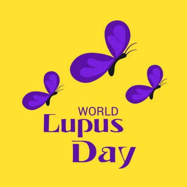 Dünya Lupus Günü için bir Arkaplan Tanımlaması.