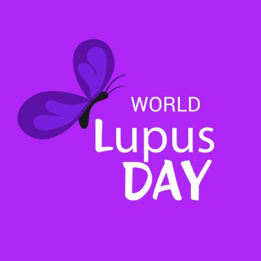 Dünya Lupus Günü için bir Arkaplan Tanımlaması.