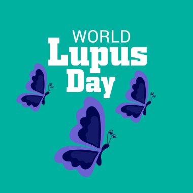 Dünya Lupus Günü için bir Arkaplan Tanımlaması.