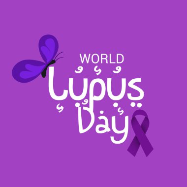 Dünya Lupus Günü için bir Arkaplan Tanımlaması.