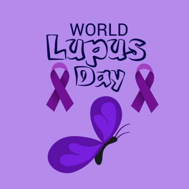 Dünya Lupus Günü için bir Arkaplan Tanımlaması.