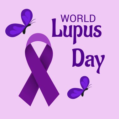 Dünya Lupus Günü için bir Arkaplan Tanımlaması.