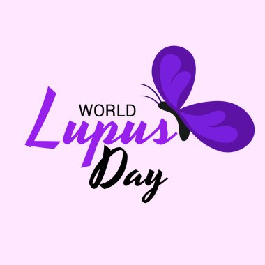 Dünya Lupus Günü için bir Arkaplan Tanımlaması.