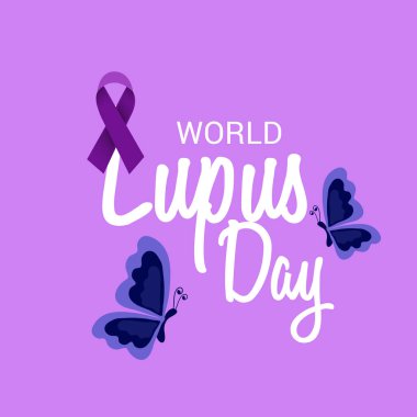 Dünya Lupus Günü için bir Arkaplan Tanımlaması.