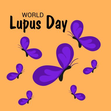 Dünya Lupus Günü için bir Arkaplan Tanımlaması.