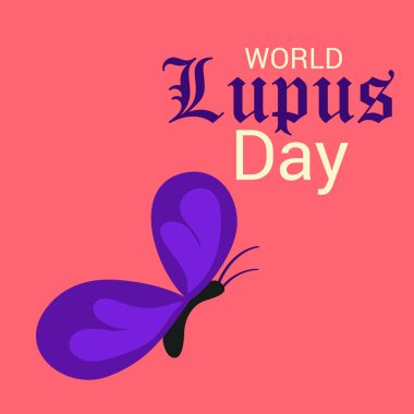 Dünya Lupus Günü için bir Arkaplan Tanımlaması.