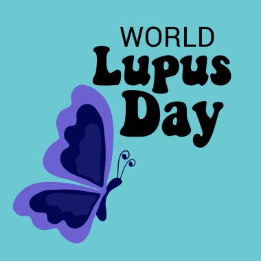 Dünya Lupus Günü için bir Arkaplan Tanımlaması.