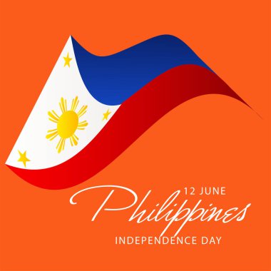 Filipinler 'in Bağımsızlık Günü için Bir Arkaplan Tanımlaması.