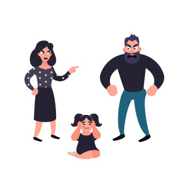 Şiddet şiddeti durdurmak. Aile içi çatışma kavramı