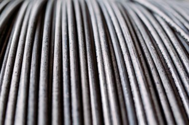 Endüstriyel kullanım için kablo veya bobin yığını