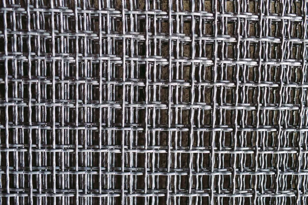 Metalowe Siatki Produkcja Przemysłu Ciężkiego Metalowa Osłonka Toczenia — Zdjęcie stockowe