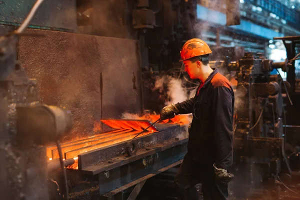 Trabajadores Siderurgia —  Fotos de Stock