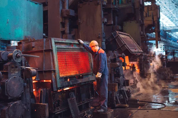 Lavoratori Dell Acciaieria — Foto Stock