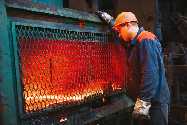 Trabajadores Siderurgia —  Fotos de Stock