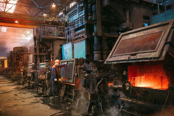 Lavoratori Dell Acciaieria — Foto Stock