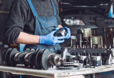 yakın çekim mekanik yeniden oluşturuldu motorlu araba için toplama