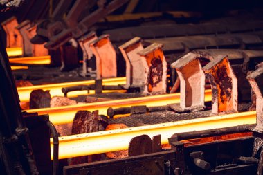 Sıcak kütük (bloom) sürekli döküm, strand döküm olarak da bilinir