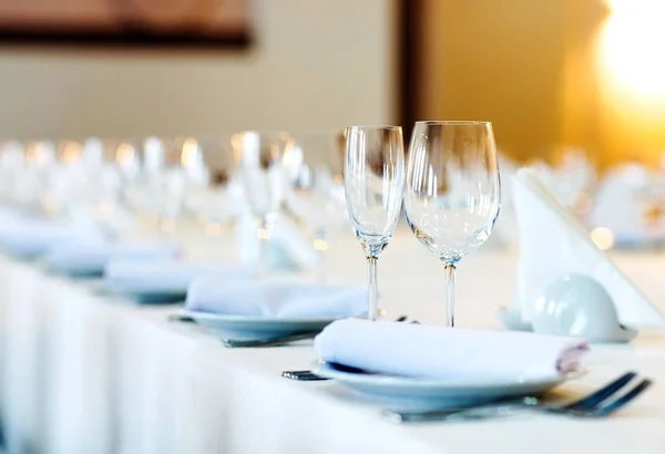Beautifully Served Table Restaurant — Stock Photo, Image