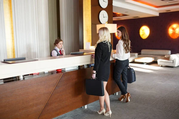 Meeting Hotel Reception — Stock Photo, Image