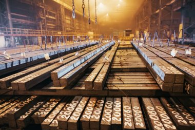 Depo metali boş. Metal için elektrik kaplama tesisi