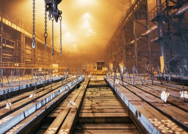 Depo metali boş. Metal için elektrik kaplama tesisi