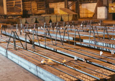 Depo metali boş. Metal için elektrik kaplama tesisi