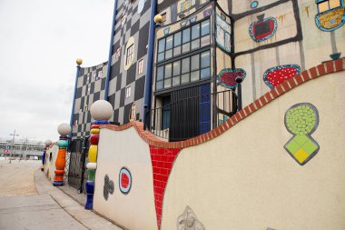 Bölge bitki Friedensrei tarafından tasarlanmış Viyana'da Isıtma