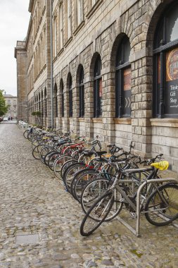 Avlu Trinity Koleji. Üçlemeci Üniversite Kampüsü