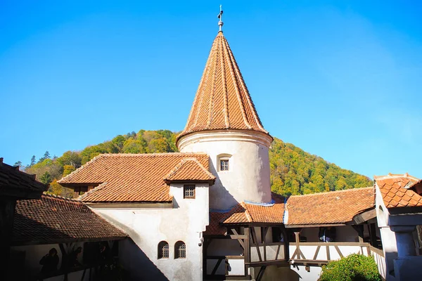 Brasov, Transilvania. Rumania. El castillo medieval de Bran — Foto de Stock