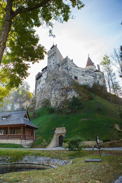 Brasov, Transylvania. Romania. The medieval Castle of Bran — Stock Photo, Image