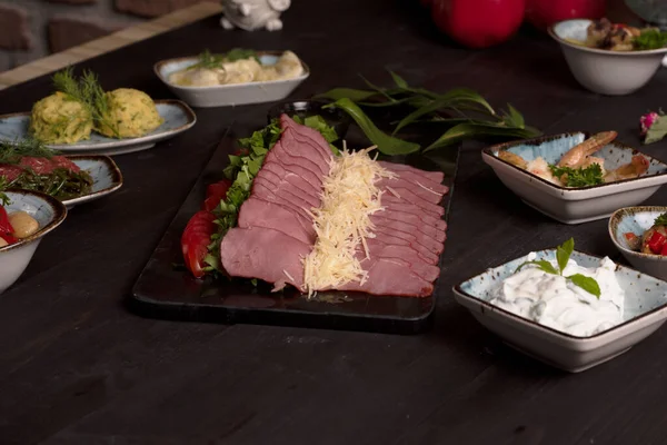 Masada tütsülenmiş kırmızı et