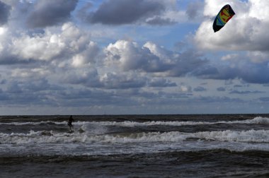 12 Temmuz 2018 - Ostrow, Polonya: Polonya Baltık Denizi yaz aylarında