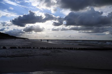 12 Temmuz 2018 - Ostrow, Polonya: Polonya Baltık Denizi yaz aylarında