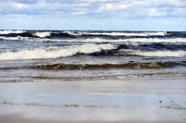 12 Temmuz 2018 - Ostrow, Polonya: Polonya Baltık Denizi yaz aylarında