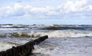 12 Temmuz 2018 - Ostrow, Polonya: Polonya Baltık Denizi yaz aylarında