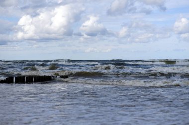 12 Temmuz 2018 - Ostrow, Polonya: Polonya Baltık Denizi yaz aylarında