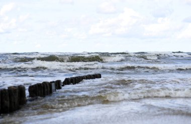 12 Temmuz 2018 - Ostrow, Polonya: Polonya Baltık Denizi yaz aylarında