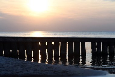 12 Temmuz 2018 - Ostrow, Polonya: Polonya Baltık Denizi yaz aylarında