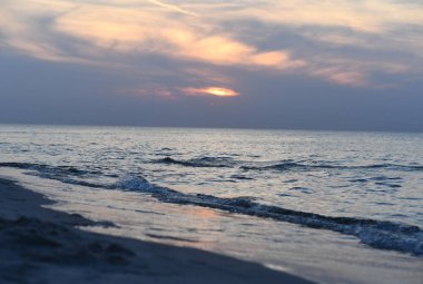 12 Temmuz 2018 - Ostrow, Polonya: Polonya Baltık Denizi yaz aylarında